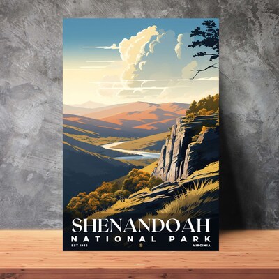 Shenandoah National Park Poster, Travel Art, Office Poster, Home Decor | S7 - image3